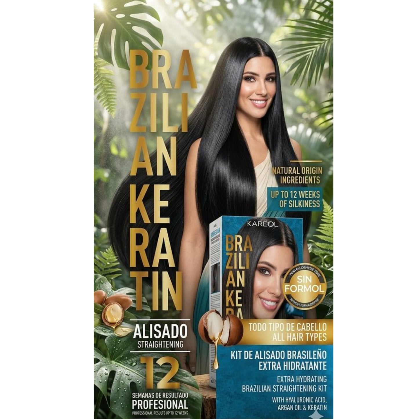 Brazilian Keratin 12 settimane